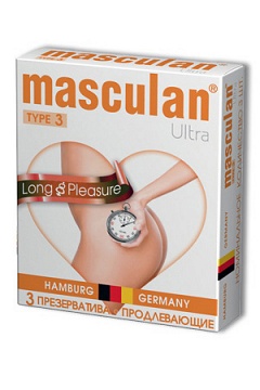 Masculan Ultra 3,  3 .*16       (Long Pleasure)