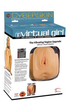   CyberSkin Virtual Girl Vibrating Vagina   