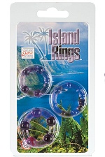   3-   Island Rings - Pink
