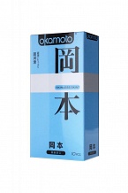 През-тивы Окамото серия Skinless Skin  Super lubricative  № 10 С двойной смазкой
