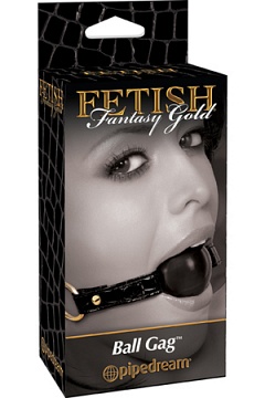  Fetish Fantasy Gold Ball Gag   