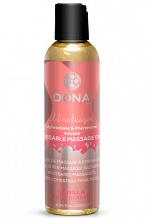 Вкусовое массажное масло  DONA Kissable Massage Oil Vanilla Buttercream 125 мл