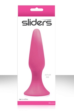   Sliders Silicone Anal Plugs Large     