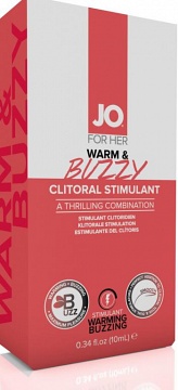   JO WARM & BUZZY - CLITORAL CREAM - 10mL