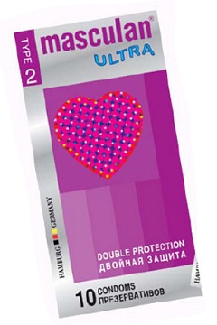 Masculan Ultra 2, 10 , *10 Double Protection-CD