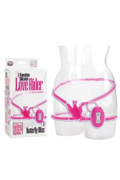   7-Function Silicone Love Rider Butterfly Bliss   