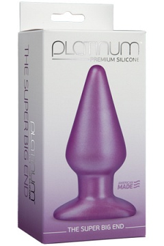    Platinum Premium Silicone - The Super Big End - Purple 