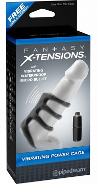  Fantasy X-tensions Vibrating Power Cage 