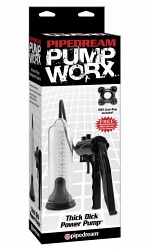    Pump Worx Thick Dick Power Pump - Black