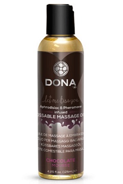     DONA Kissable Massage Oil Chocolate Mousse 125 