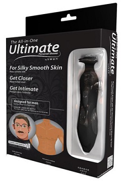 Триммер для интимных зон Ultimate Personal Shaver - Men мужской черный