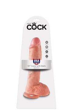    10" COCK WITH BALLS   