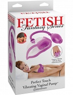  Fetish Fantasy Series Perfect Touch Vibrating Pump - Purple