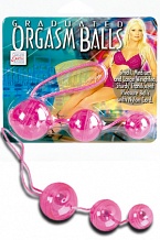 Вагинальные шарики Graduated Orgasm Balls - Pink