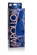Мастурбатор Apollo™ Hydro Power Stroker™ с вибрацией голубой