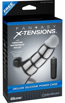   Fantasy X-tensions Deluxe Silicone Power Cage 