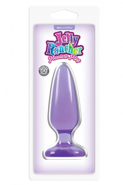    Jelly Rancher Pleasure Plug -  Medium- Purple