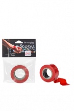  -   (2,5 , 15 )  Scandal Lovers Tape - Red