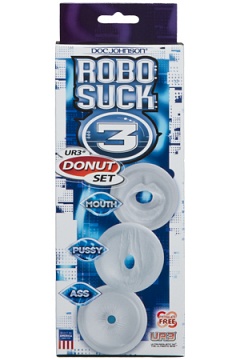     Robo Suck 3 - UR3 Donut Set - Pussy, Mouth, Ass 