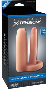     Fantasy X-tensions Double Trouble Girth Gainer 