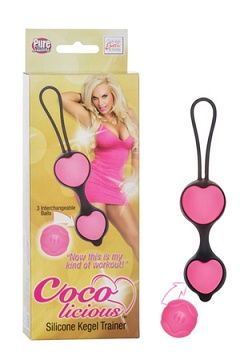     Coco Licious Kegel Balls - Pink Balls 
