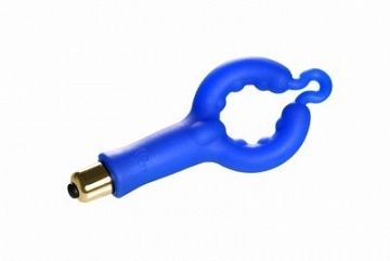   4US 7-speed Cock Ring Blue