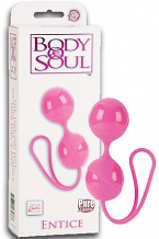 Вагинальные шарики Body & Soul Entice - Pink