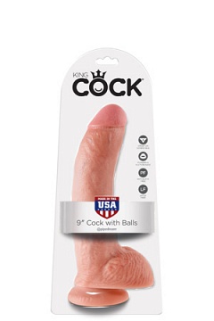    9" COCK WITH BALLS   