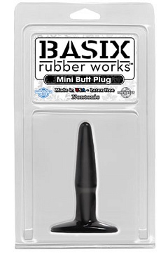   Basix Rubber Works Mini Butt Plug 