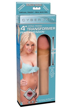 -  Xtra Thick Transformer Penis Extension 4" 