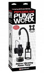 Pump Worx Deluxe Vibrating Power Pump - Black