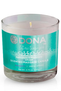   DONA Scented Massage Candle Naughty Aroma: Sinful Spring 135 